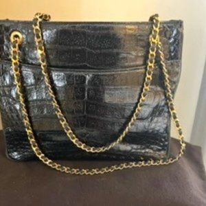 Donna Elissa Genuine Alligator Handbag made Exclusively for Saks Fifth Avenue